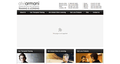 Desktop Screenshot of hairtransplanttraining.com